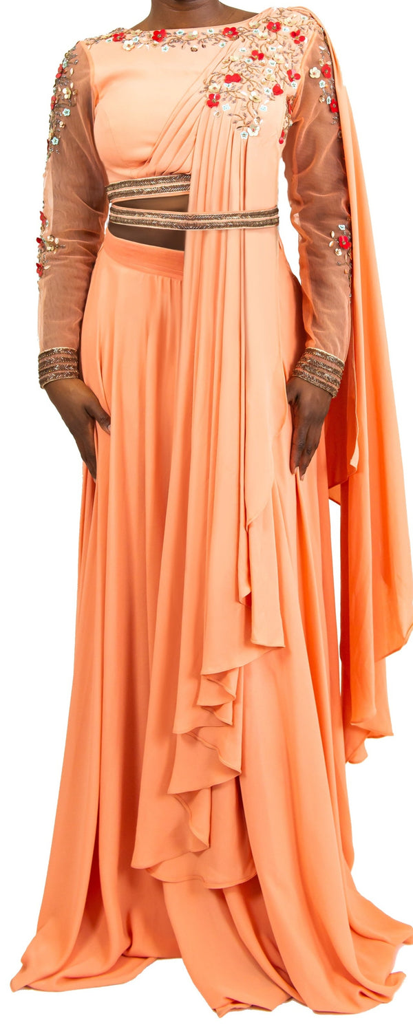 MAX Embellished A-line Maxi Dress with Attached Dupatta | Max | Attapur |  Hyderabad